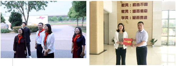 和风杏雨中 桃李尽开颜 ——长桥中心小学举行庆祝“六•一”活动暨新课程基地揭牌仪式