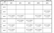 2023至2024学年度第二学期长桥实验小学体育教师课表